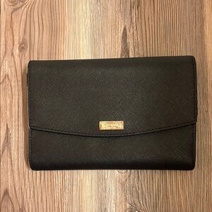 Kate Spade Black Wallet/Clutch